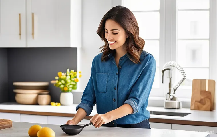 행복을 위한 지속 가능한 라이프 - **Prompt: Digital Detox and Reclaiming Focus**
    "A peaceful indoor scene. A young adult, dressed ...