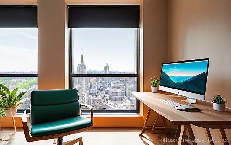 행복한 사람들의 직장생활 비법 - **Prompt 1: The Subtle Glow of Daily Accomplishments**
    A 30-year-old diverse professional (weari...